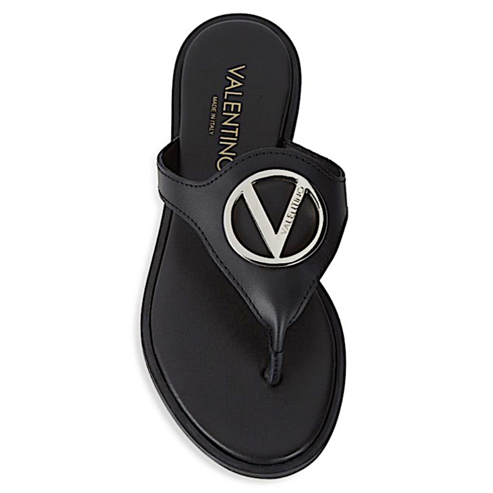 VALENTINO  Leather Thong Sandals
